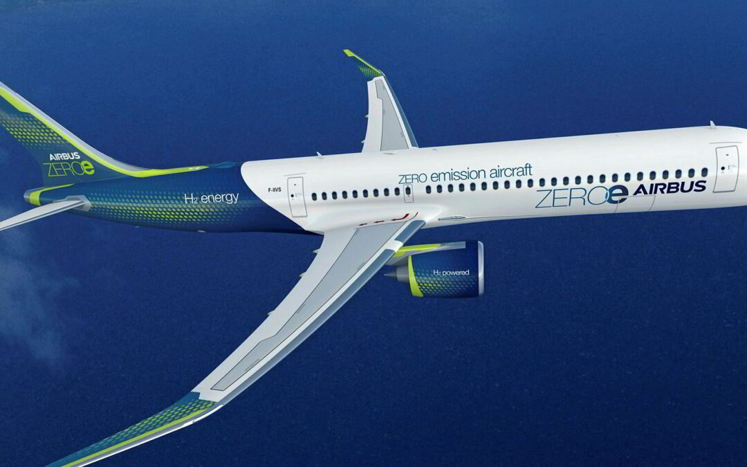 Il primo Airbus passeggeri a idrogeno si alzerà in volo nel 2035