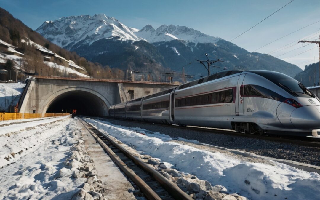 TGV Lyon-Turin : un quart du projet achevé, 39 kilomètres de tunnels creusés