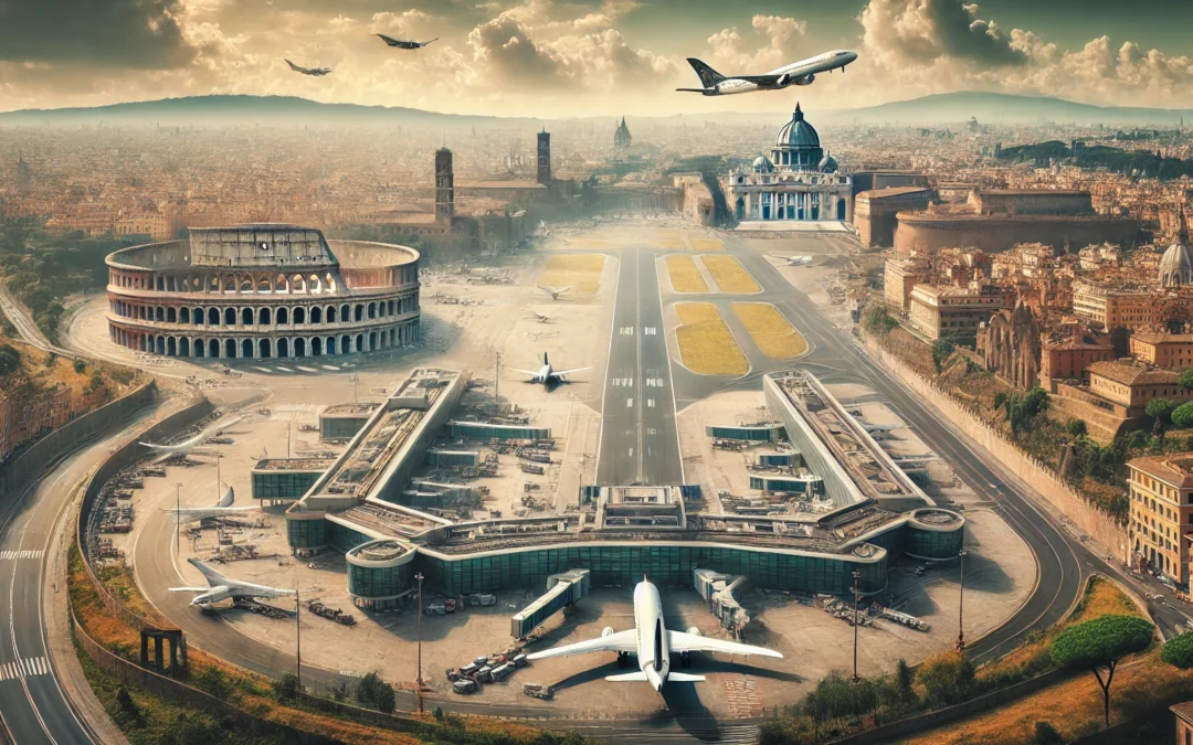 Fiumicino atteint de nouveaux objectifs : 50 millions de passagers en 2024 et un plan d’expansion ambitieux