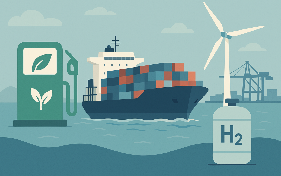 Décarbonation du transport maritime : une voie partagée entre innovation et réalisme