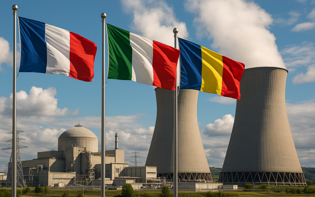 Nouvel élan européen pour l’énergie nucléaire : France, Italie et Roumanie mènent un projet stratégique